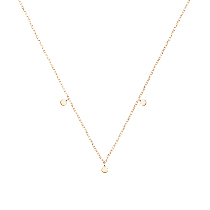 By Charlotte 14k Gold Lunar Necklace