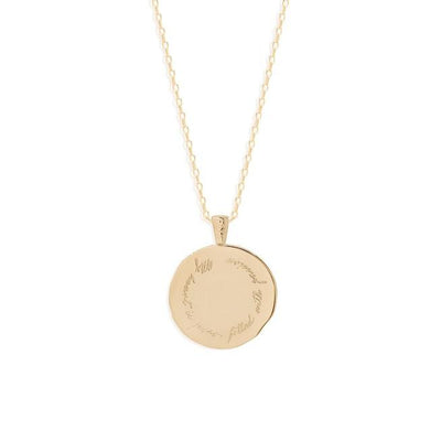 By Charlotte Aries Written in the Stars Zodiac Necklace, Gold or Silver