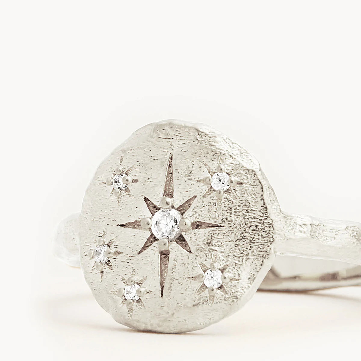By Charlotte Desert Sky Ring, Gold or Silver