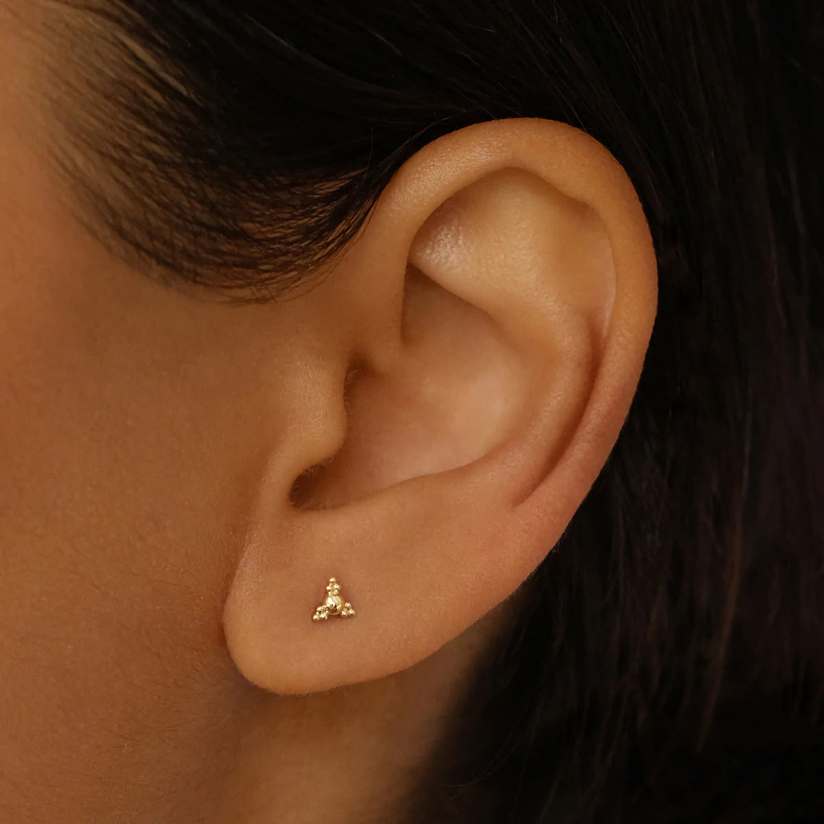 By Charlotte 14k Gold Fate Single Stud Earring