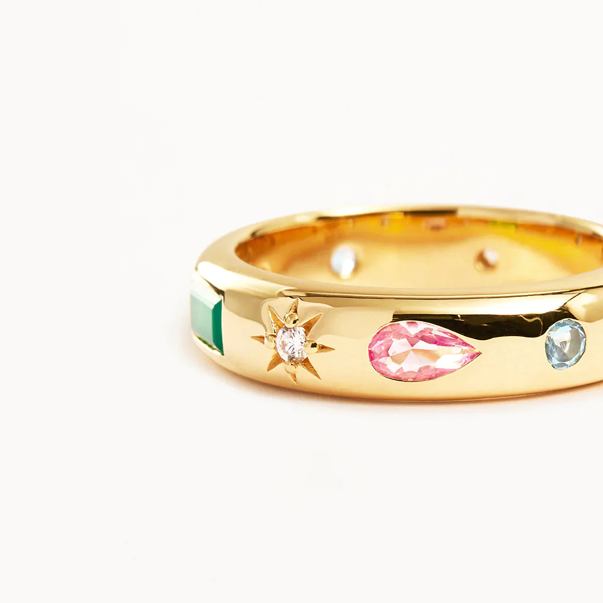 By Charlotte Connect to the Universe Ring, Gold