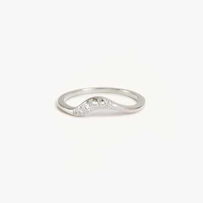 By Charlotte Horizon Ring, Gold or Silver