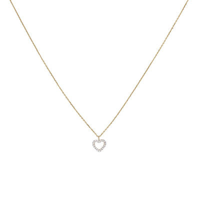 By Charlotte 14k Gold Eternal Love Diamond Necklace