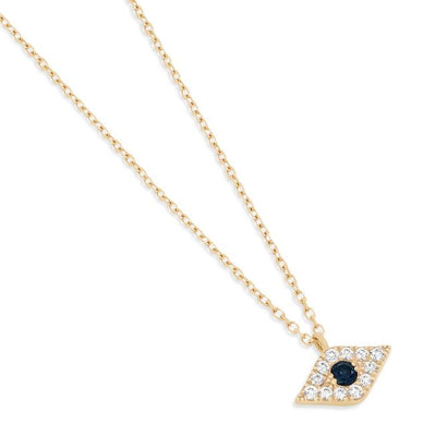 By Charlotte 14k Gold Evil Eye Necklace