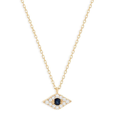 By Charlotte 14k Gold Evil Eye Necklace