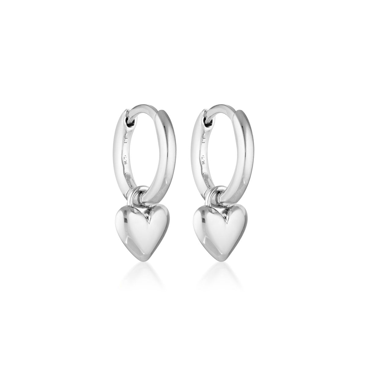 Linda Tahija Amore Classic Huggie Earrings, Gold or Silver