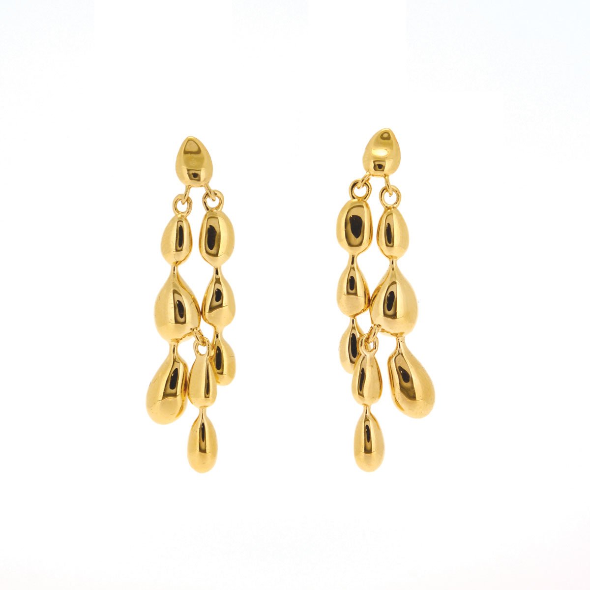 Linda Tahija Neptune's Earrings, Gold