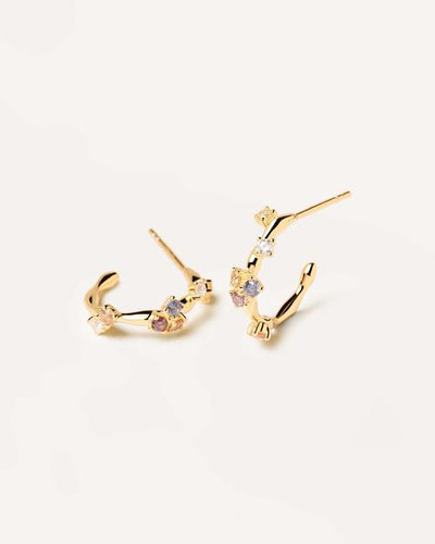 PD Paola Five Earrings, Gold