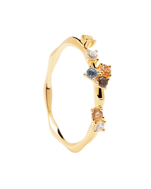 PD Paola Five Ring, Gold