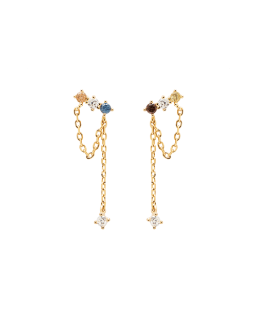 PD Paola Mana Earrings, Gold