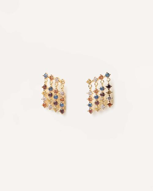 PD Paola Willow Earrings, Gold