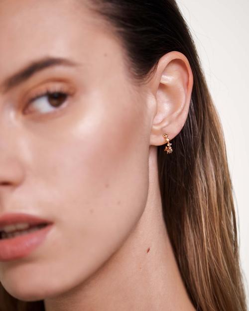 PD Paola Glory Hoop Earrings, Gold