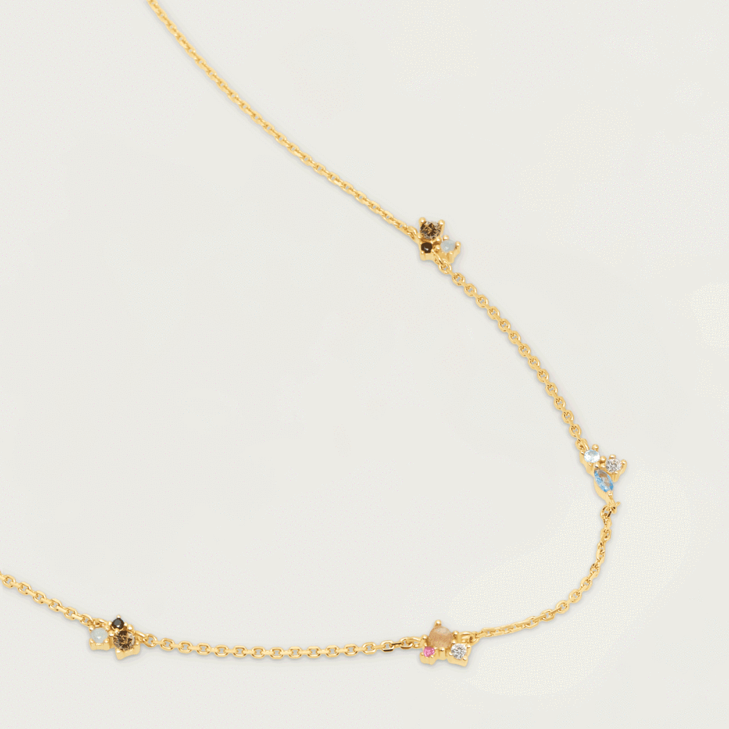 PD Paola La Palette Necklace, Gold