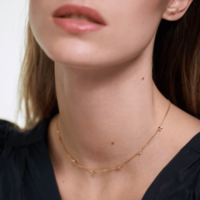 PD Paola La Palette Necklace, Gold