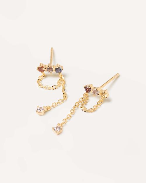 PD Paola Mana Earrings, Gold