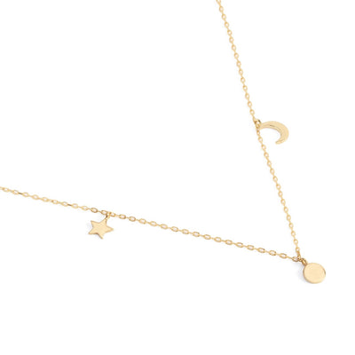 By Charlotte 14k Gold Sky Necklace