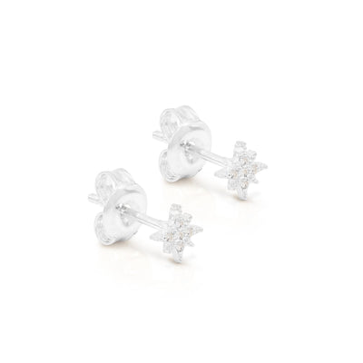 By Charlotte Starlight Stud Earrings, Silver