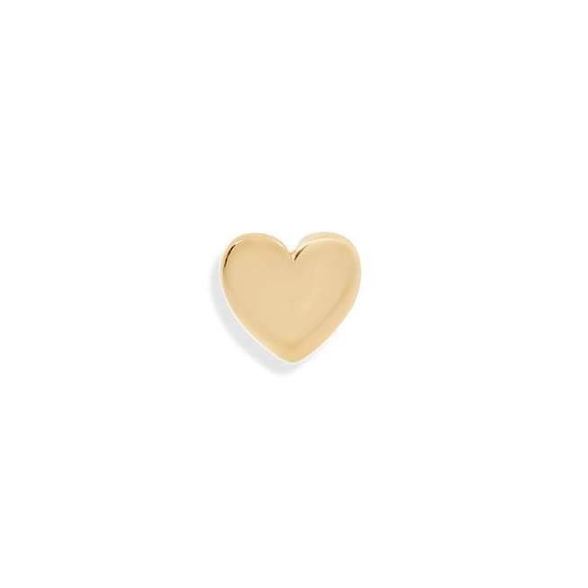 By Charlotte 14k Gold Sweetheart Single Stud Earring