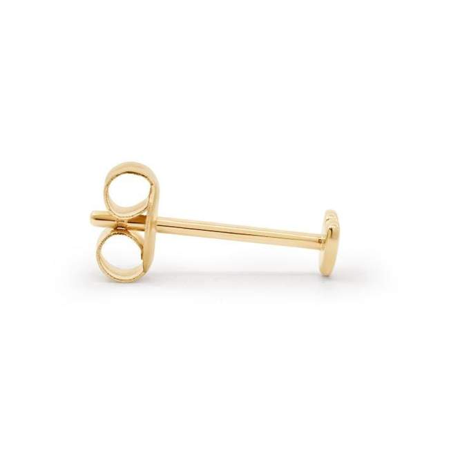 By Charlotte 14k Gold Sweetheart Single Stud Earring